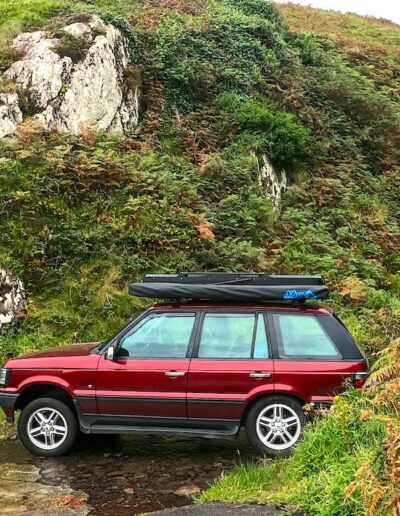 Stream 1 - The Adventurer: Elevate Your Adventure With the Aluminum Clamshell Roof Top Tent! Home on Wheels Meets Rugged Chic
