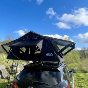 The Skyward rooftop tent - Offering unparalleled comfort and stargazing luxury. 